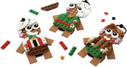 LEGO Gingerbread Ornaments
