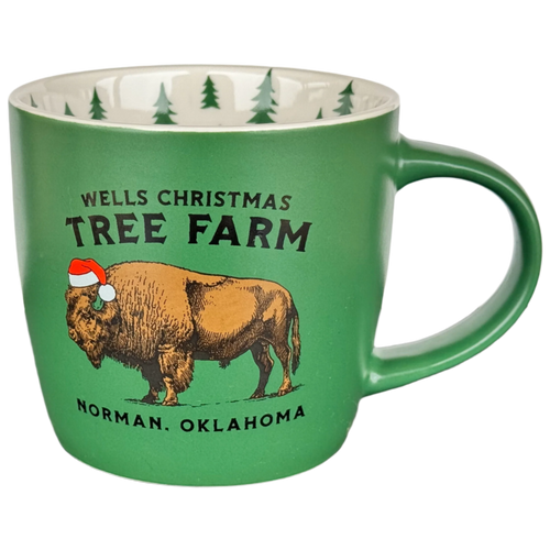 Wells Christmas Tree Farm 17 oz. Bison Mug