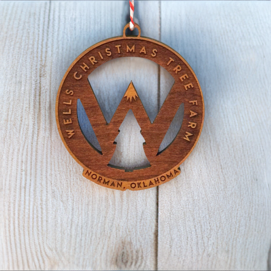 Wells Wooden Ornament - 2.75”