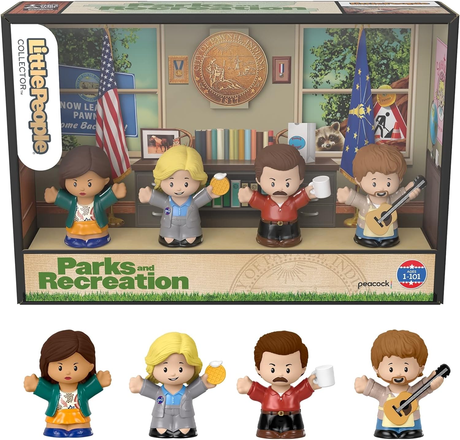Fisher-Price Little People Collector Parks and Recreation TV Show Special Edition Figure Set