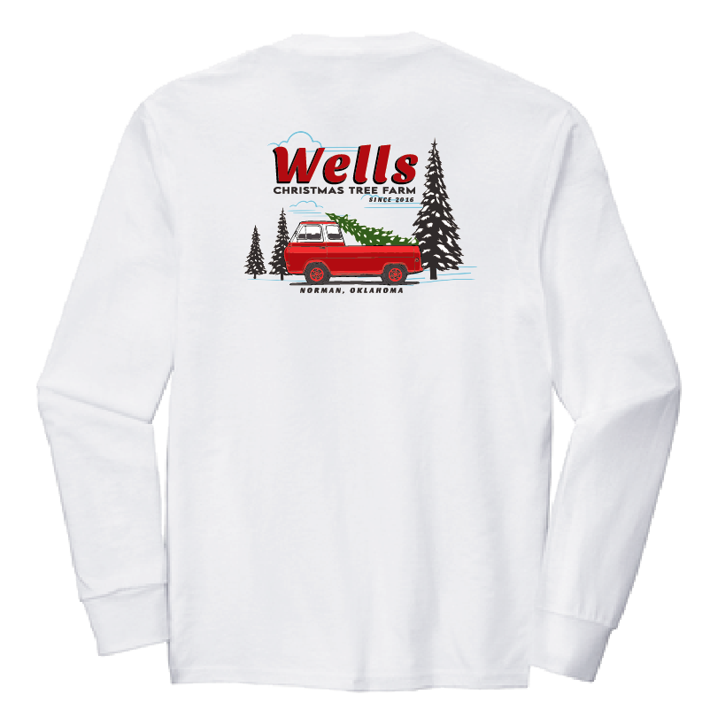 Econoline & Trees T-Shirt - Long Sleeve