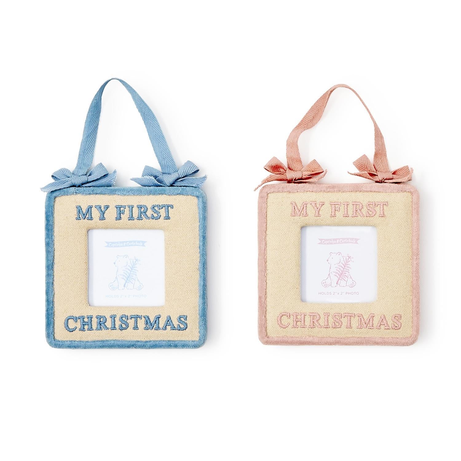 Baby's 1st Christmas Photo Frame Ornament