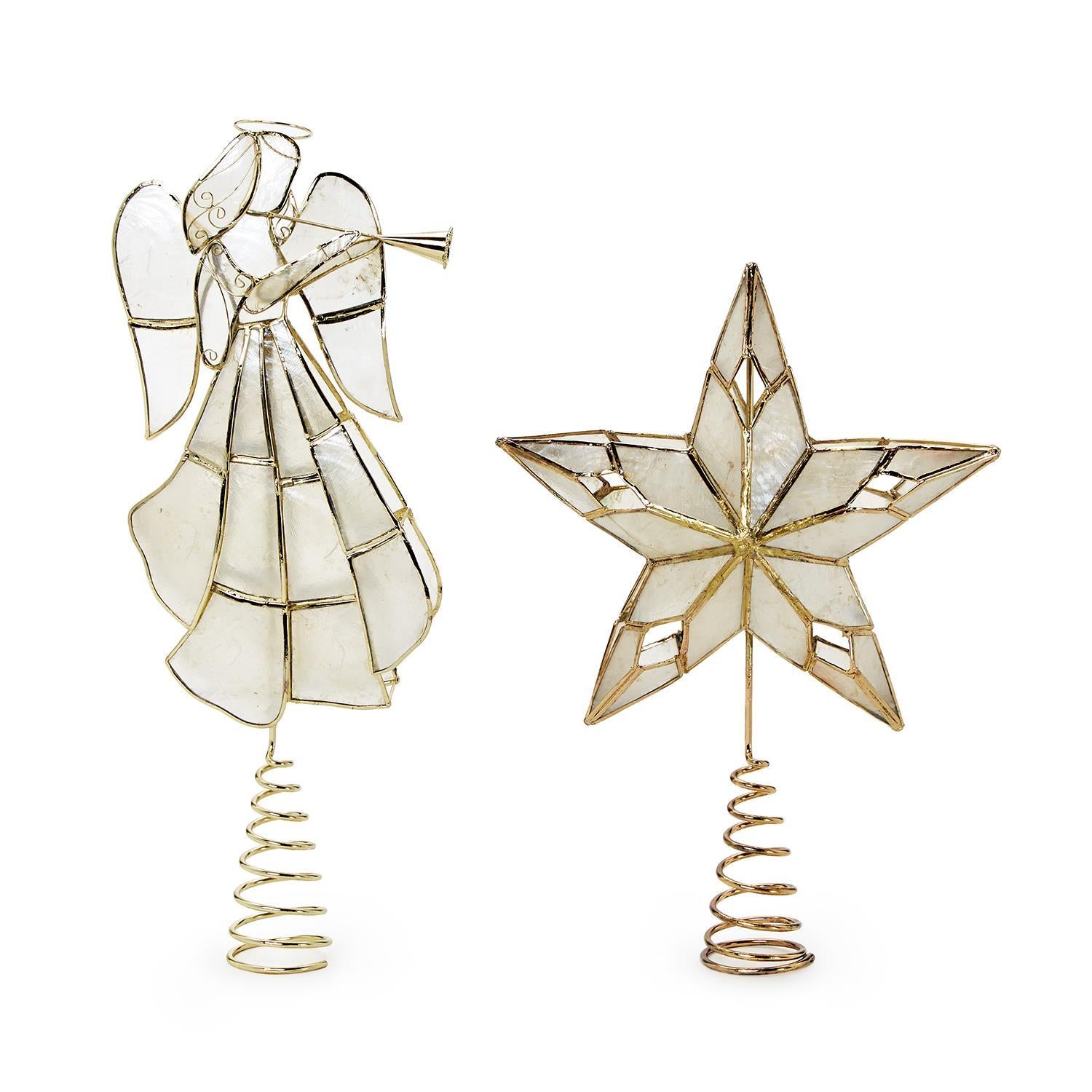 Mother of Pearl Tree Topper, Star