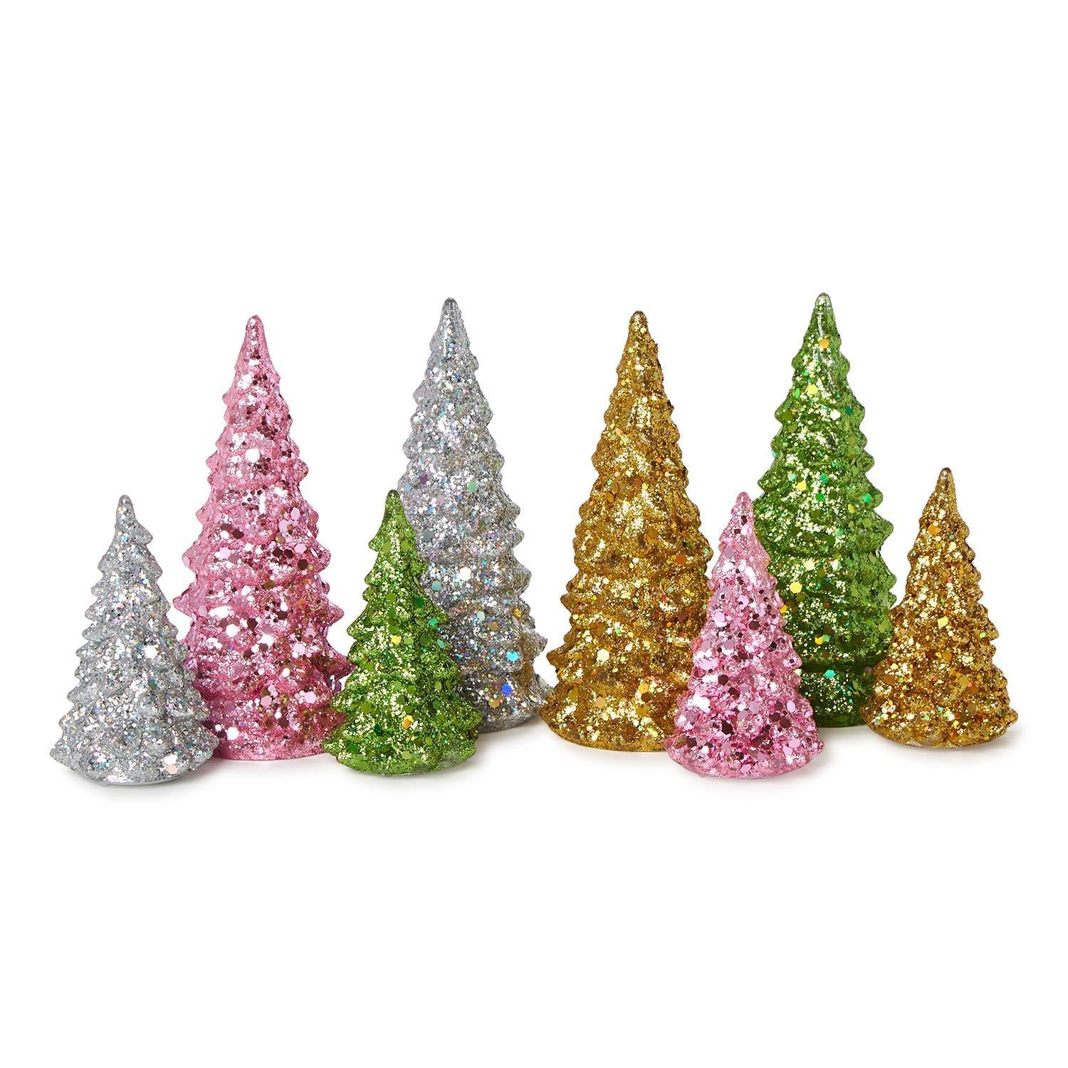Light-Up Glitter Tree, Large