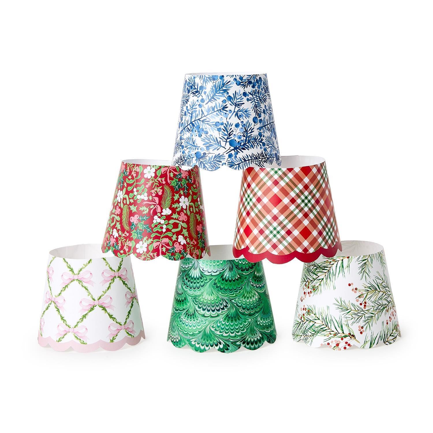 Holiday Paper Shade Cover