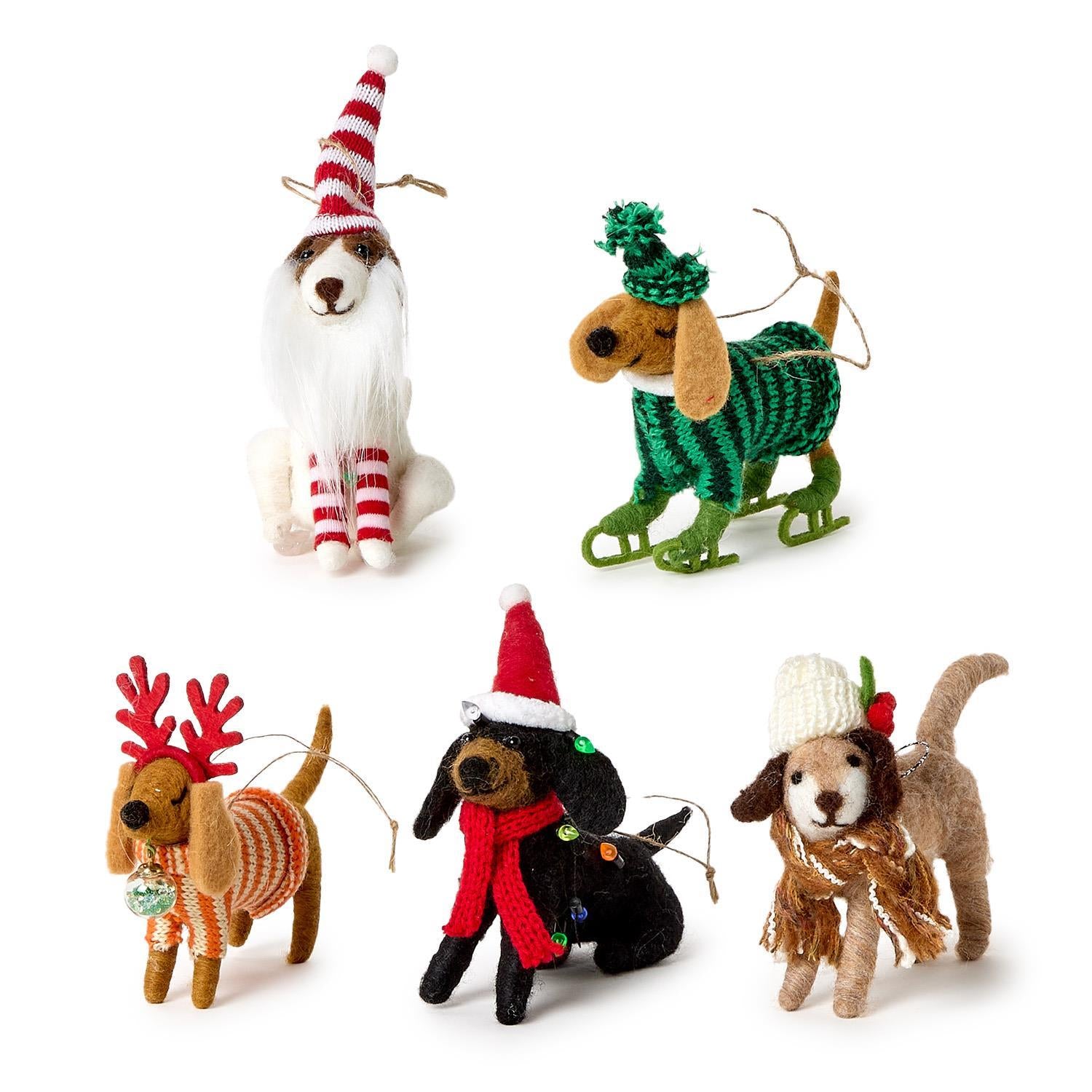 Deck the Paws Dog Ornament