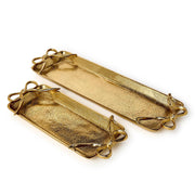 Gold Bow Large Serving Tray