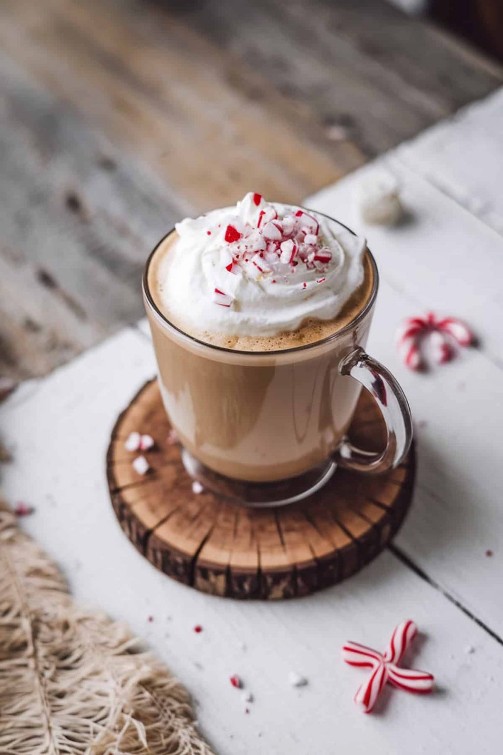 Candy Cane Mocha Latte