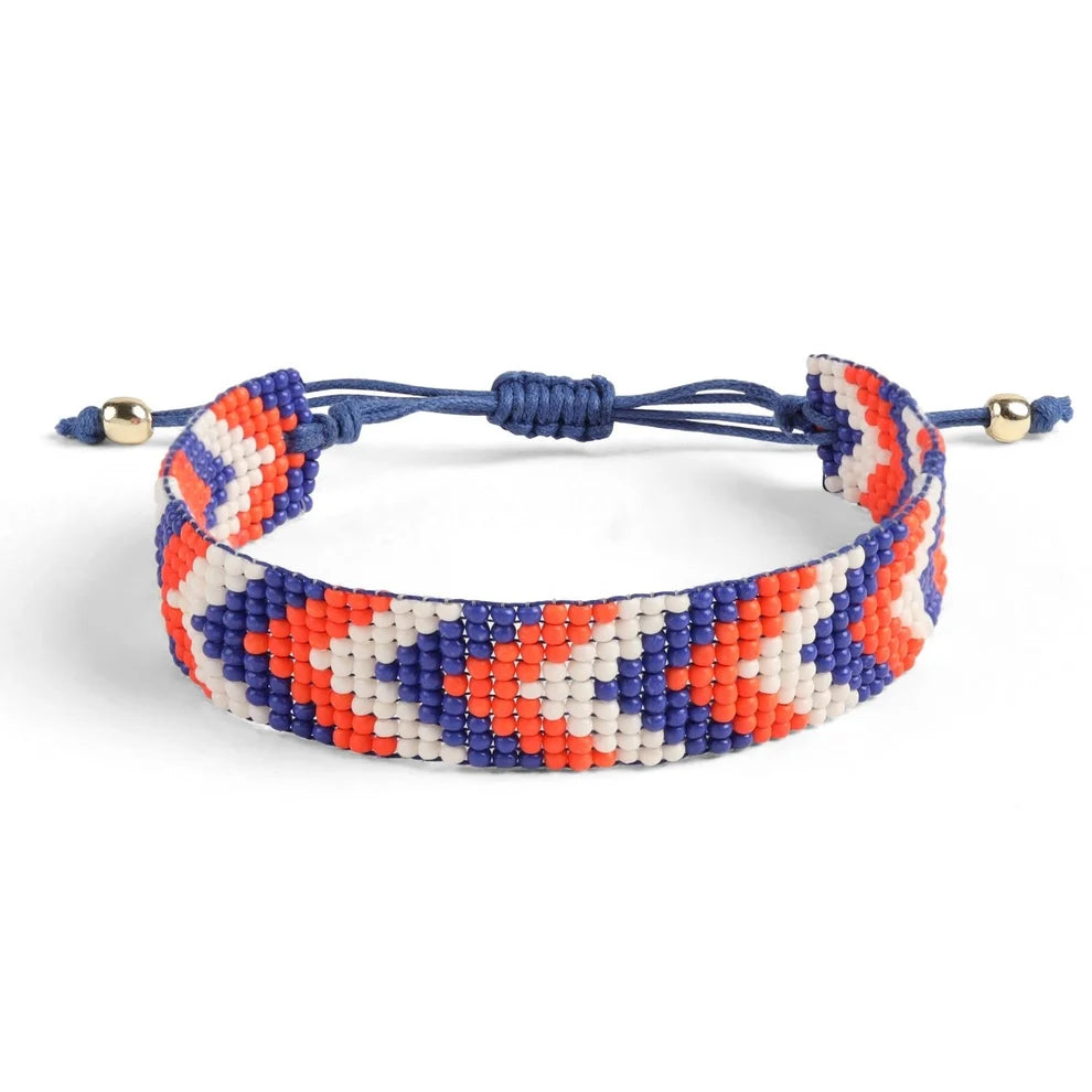 OKC Gameday Beaded Bracelet