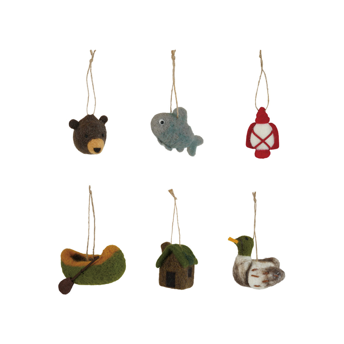Wool Felt Outdoor Icon Ornament
